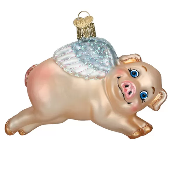 Store Flying Pig Ornament - Horse & Farm