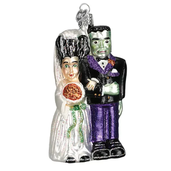 Sale Frankenstein & Bride Ornament - Halloween