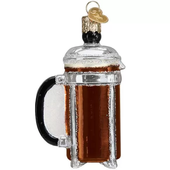 Sale French Coffee Press Ornament - Household