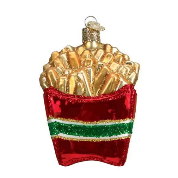 Flash Sale Old World Christmas French Fries Ornament -