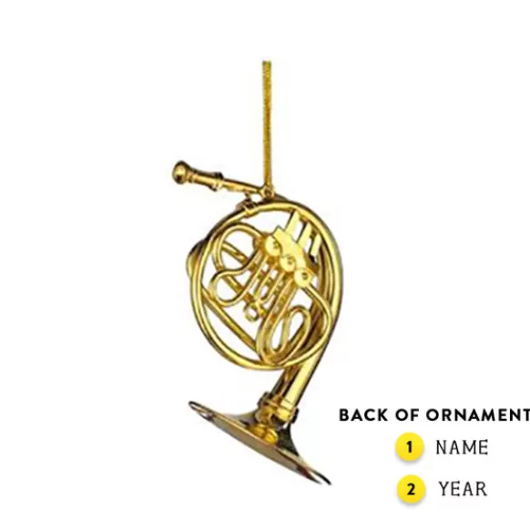 Clearance French Horn Ornament Music