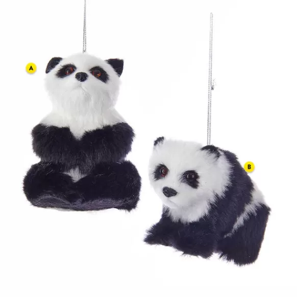 Best Fuzzy Panda Bear Ornament Animals