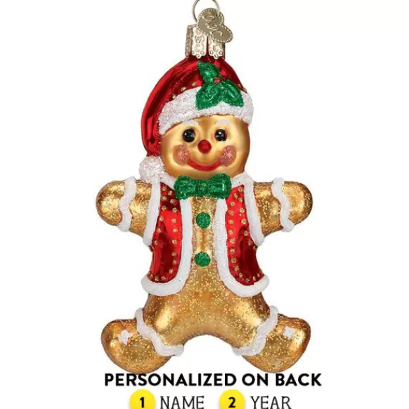 Outlet Old World Christmas Gingerbread Boy Ornament -