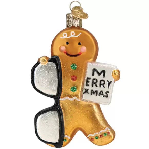 Cheap Old World Christmas Gingerbread Optometrist Ornament -