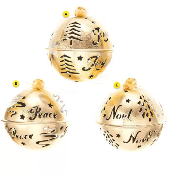 Store Kurt Adler Gold Hanging Bell Ornaments