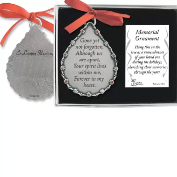 New Gone Yet Not Forgotten Memorial Ornament Memorial