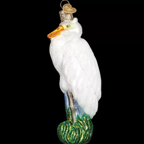 Sale Great Egret Ornament - Garden, Birds & Insects