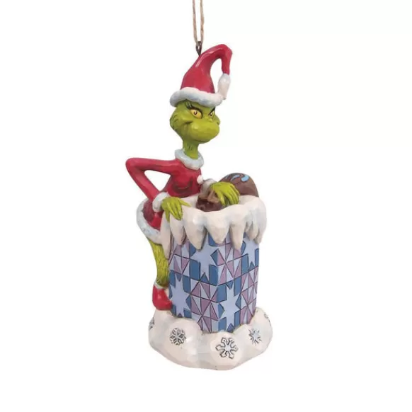 Discount Climbing In Chimney Ornament - Jim Shore Licensed Characters