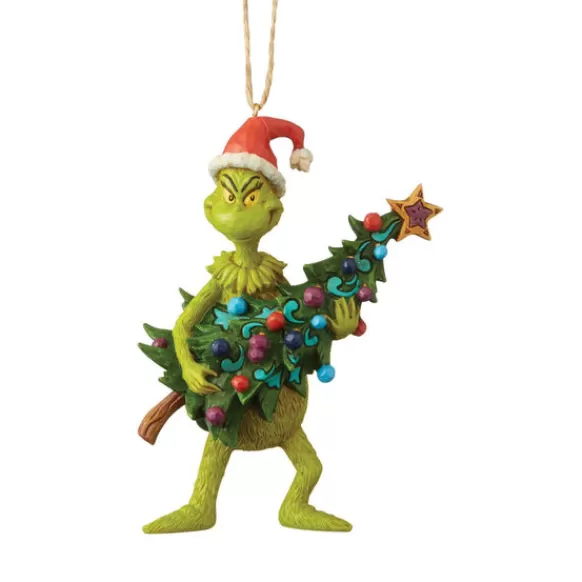 Online Holding Christmas Tree Ornament - Jim Shore Licensed Characters