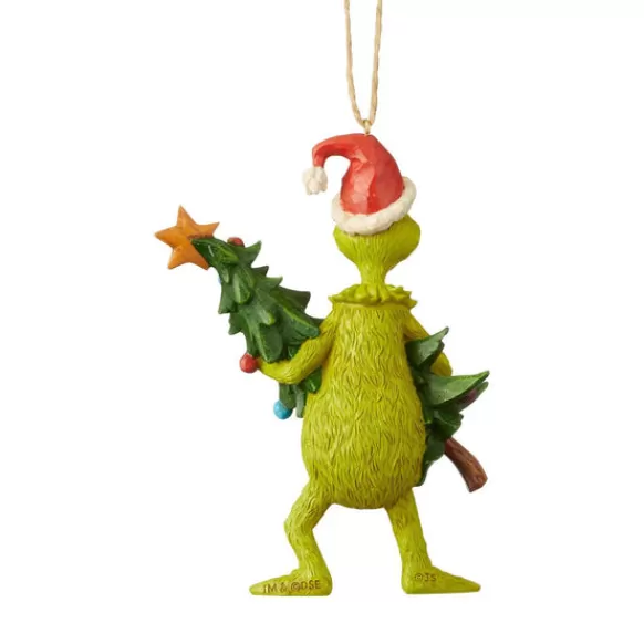 Online Holding Christmas Tree Ornament - Jim Shore Licensed Characters