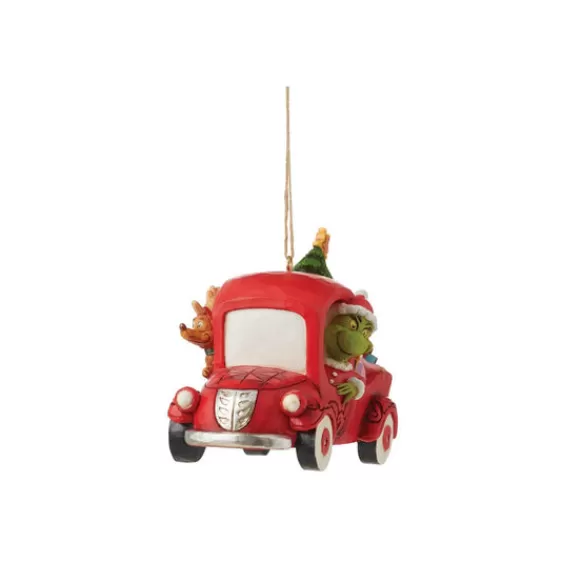 Flash Sale In Red Truck Ornament - Jim Shore Licensed Characters