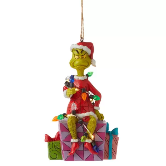 Flash Sale Sitting On Presents Ornament - Jim Shore Licensed Characters