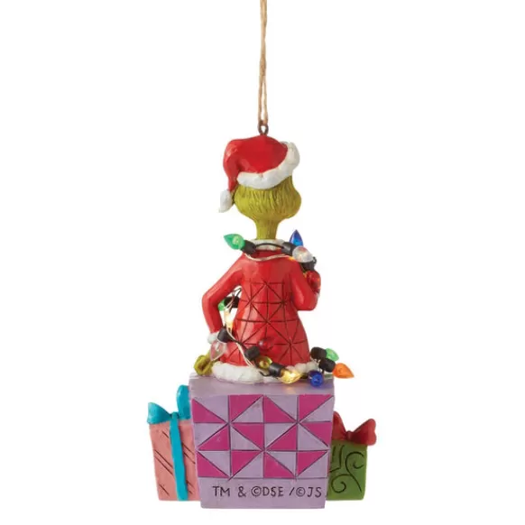 Flash Sale Sitting On Presents Ornament - Jim Shore Licensed Characters