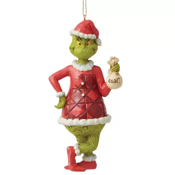 Discount With Bag Of Coal Ornament - Jim Shore Jim Shore