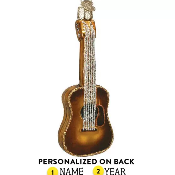 Shop Guitar Ornament - Music