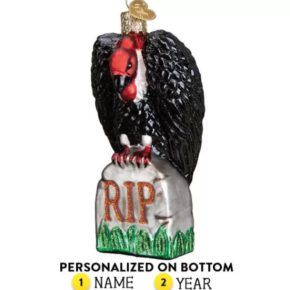 Online Halloween Vulture Ornament - Halloween