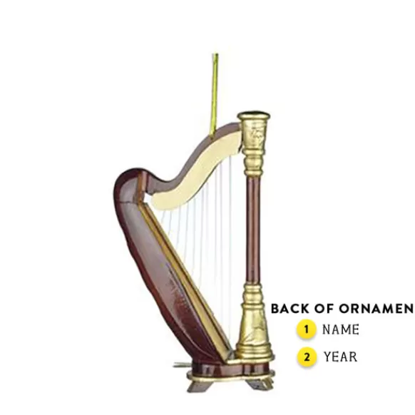 Online Harp Ornament Music