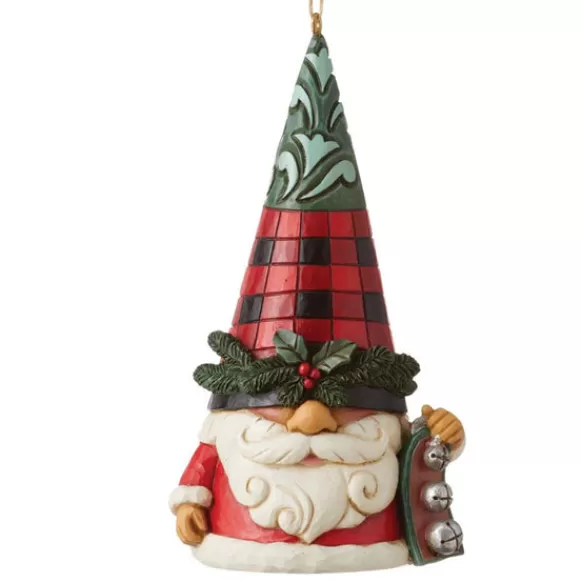 Sale Highland Gnome With Bells Ornament - Jim Shore