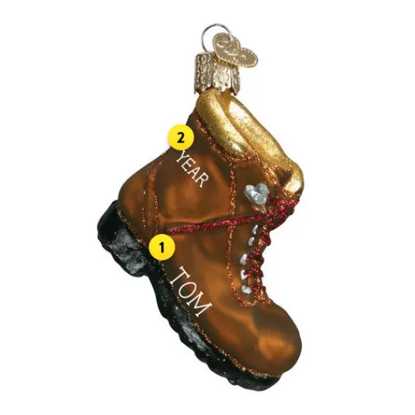 Best Old World Christmas Hiking Boot Ornament -