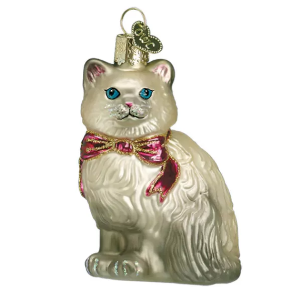 Fashion Old World Christmas Himalayan Kitty Ornament -