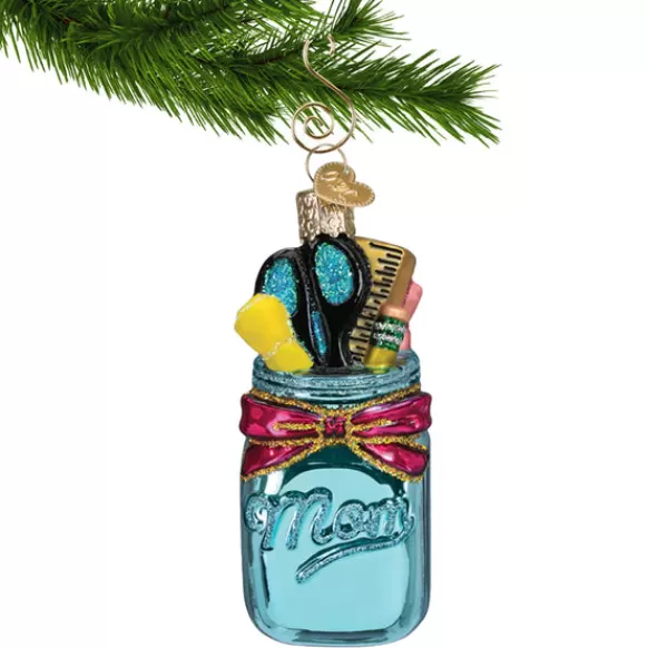 Fashion Homeschooling Mom Ornament - School Days