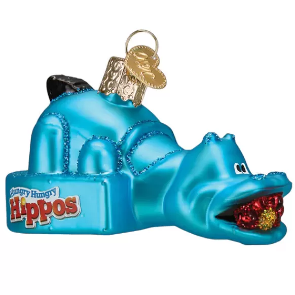 Online Hungry Hungry Hippos Ornament - Fun & Games