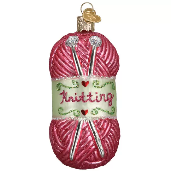 Flash Sale Knitting Yarn Ornament - Hobbies & Activities