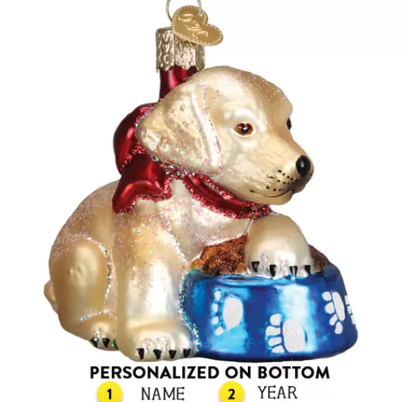 Flash Sale Old World Christmas Labrador Pup Ornament -