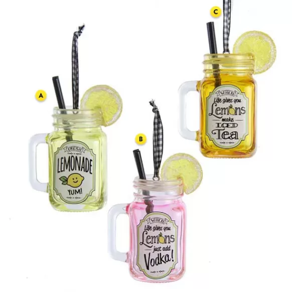 Shop Kurt Adler Lemonade Mason Jar Ornament