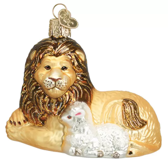 Best Lion And Lamb Ornament - Angels & Religious