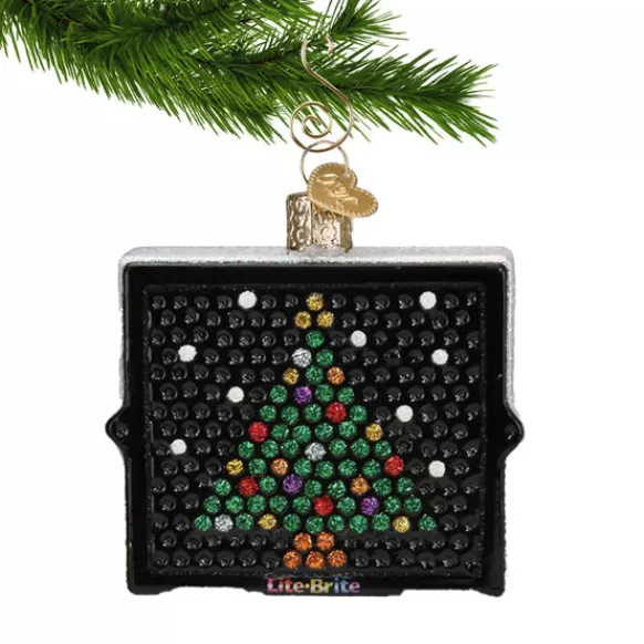 New Lite Brite Ornament - Fun & Games