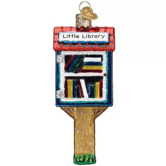 Online Little Library Ornament - School Days