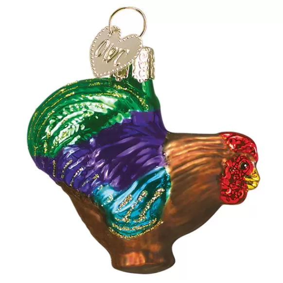 Sale Miniature Rooster Ornament - Horse & Farm