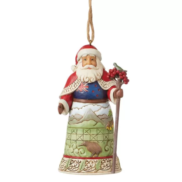 Online New Zealand Santa Ornament - Jim Shore