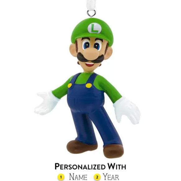 Online Nintendo Luigi Ornament Licensed Characters