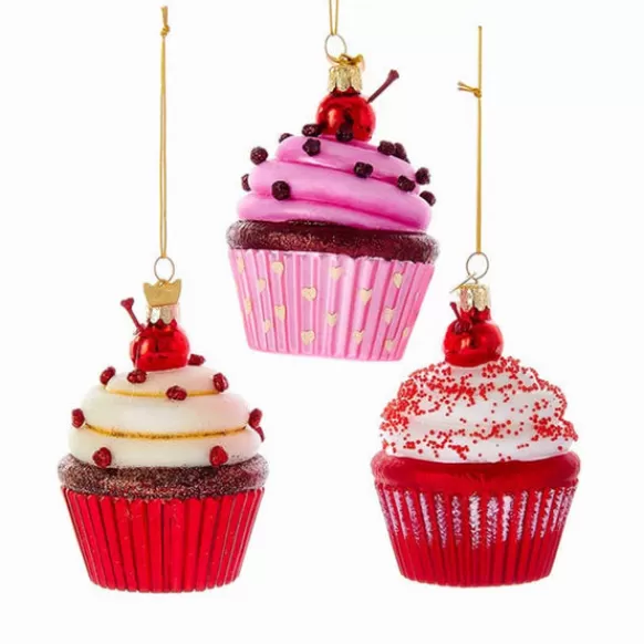 Best Kurt Adler Noble Gems™ Glass Cupcake Ornaments