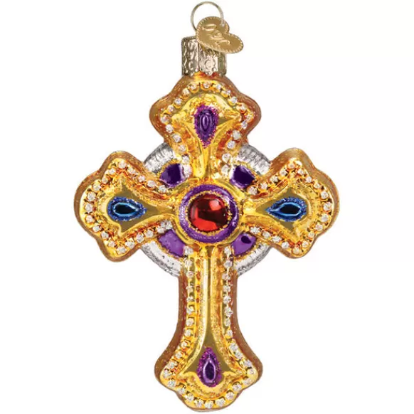 Best Ornate Cross Ornament - Angels & Religious