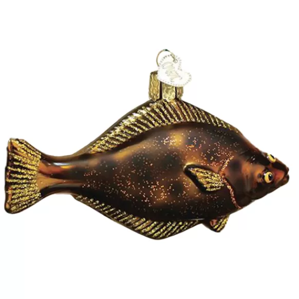 Cheap Pacific Halibut Ornament - Fish & Reptile