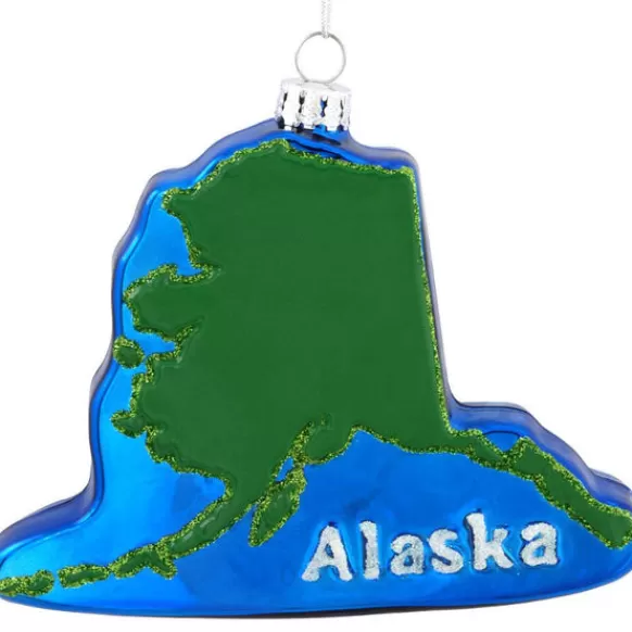 Cheap Bronners Personalized Alaska Shape Ornament