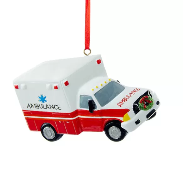 Fashion Kurt Adler Personalized Ambulance Ornament