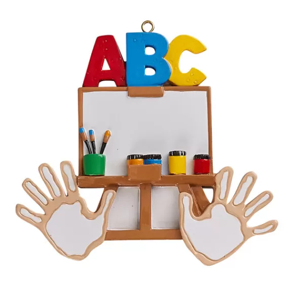 Outlet Personalized Art - Abc Ornament School Days