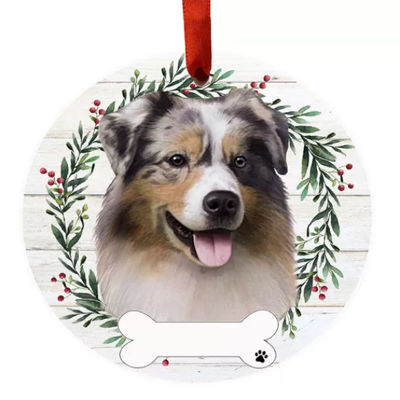 Hot E & S Imports Personalized Australian Shepherd Ornament