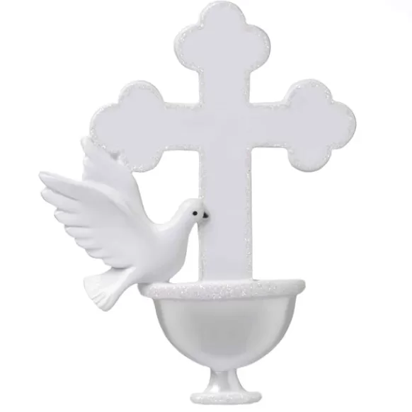 Outlet Personalized Baptism Ornament Angels & Religious