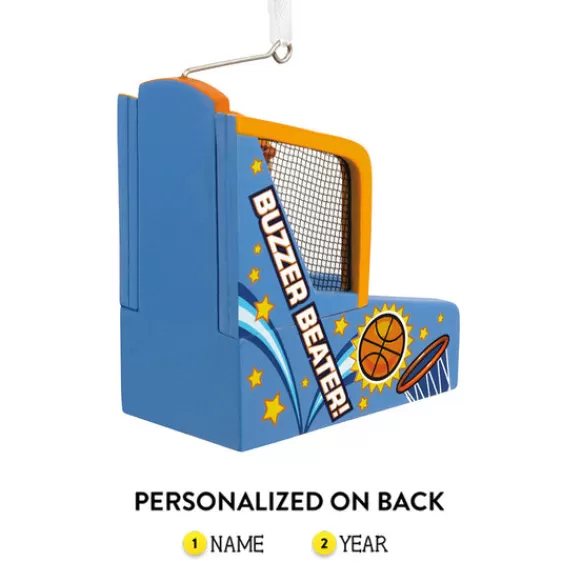 Best Sale Hallmark Personalized Basketball Arcade Game Ornament