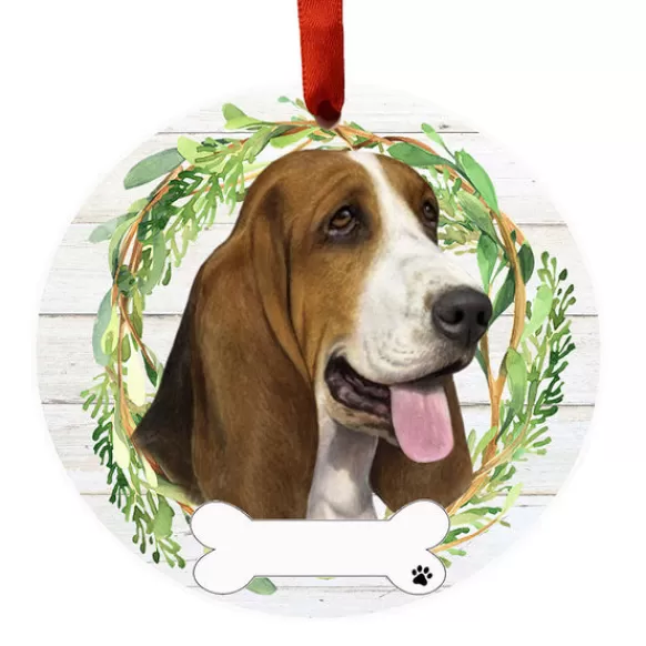 Shop E & S Imports Personalized Basset Hound Ornament