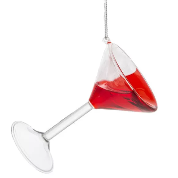 Best Sale Ganz Personalized Berry Merry Martini Ornament