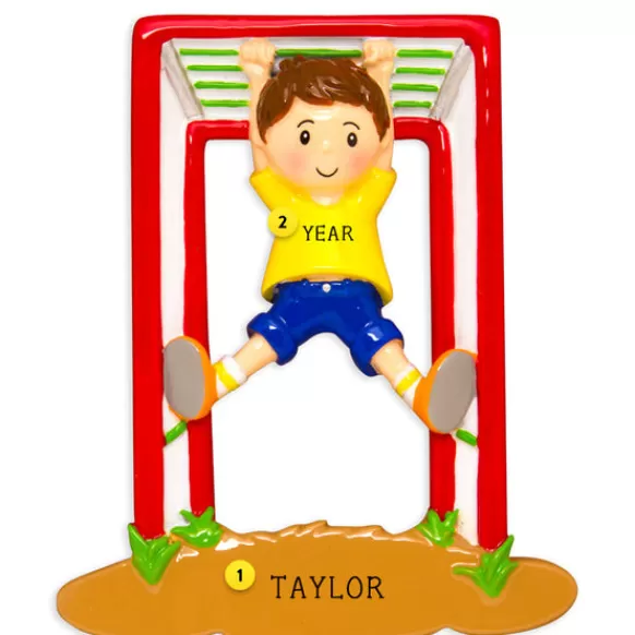 Flash Sale Personalized Boy On A Jungle Gym Growing Up