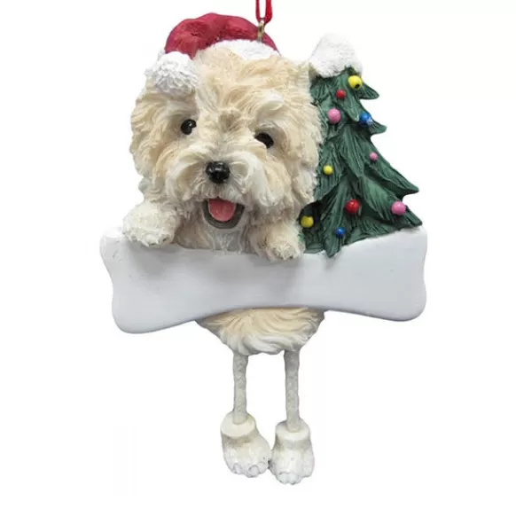 Fashion E & S Imports Personalized Cairn Terrier Dog Ornament