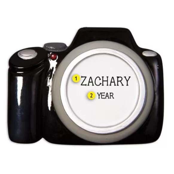 Best Sale Personalized Camera Ornament Hobbies & Activities