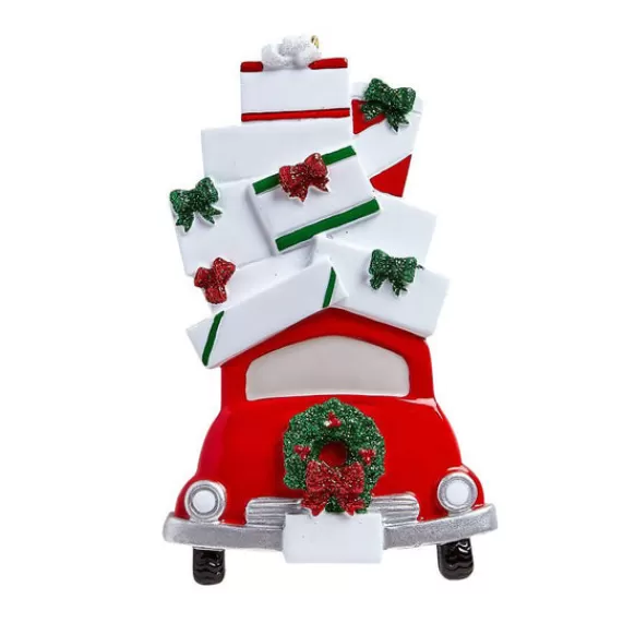 Flash Sale Rudolph & Me Personalized Car Stacked With Gifts Ornament